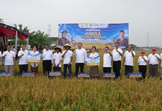 Jaksa Agung Republik Indonesia ST Burhanuddin dalam acara seremonial yang berlangsung di Kabupaten Bekasi, Jawa Barat, Selasa 19 Agustus 2025.