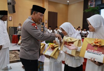 Kapolri Jenderal Polisi Drs. Listyo Sigit Prabowo saat safari ramadan di Polda Daerah Istimewa Yogyakarta (DIY). 