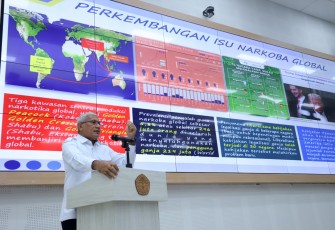 Kepala BNN RI Buka Wawasan Mahasiswa Unri Terkait Narkoba