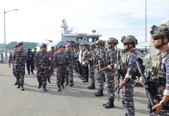 Apel Gelar Pasukan Jelang Geladi Lapangan Latihan Pengamanan VVIP 2025