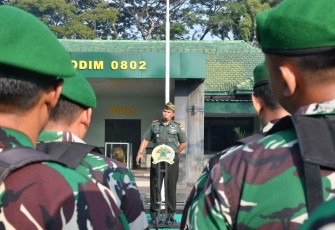 Komandan Kodim 0802/Ponorogo Letkol Inf Dwi Soerjono 