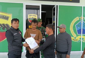 Unit Intel Kodim 0209/Labuhanbatu Tangkap Pengedar Narkoba Warga Bilah Hilir
