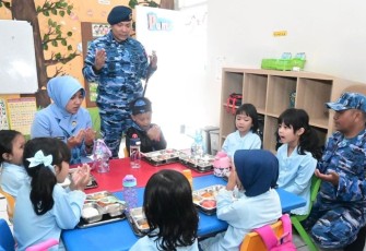 Lanud Husein Sastranegara Dukung Penuh Pemenuhan Gizi Nasional