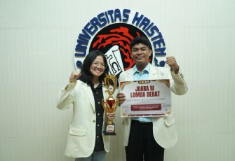 Mahasiswa UKSW raih juara 3 pada kategori Lomba Debat dalam National Sociology Essay and Debate Competition (NSEDC) Vol. 2 Tahun 2025