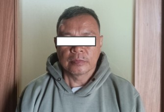 Tersangka OA (55) diamankan oleh tim Opsnal Unit 1 Subdit Umum/Jatanras Polda Metro Jaya