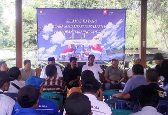 PT Energy Sarana Sejahtera bersama Forkompimcam Kradenan dan Pertamina EP melakukan sosialisasi kepada warga Menden terkait proyek  eksplorasi migas Darajingga 001.