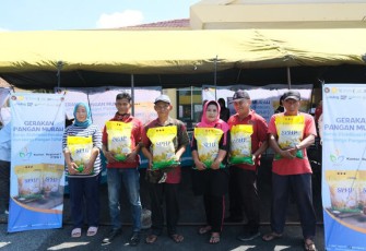 PTPN I Gelar Pasar Murah Beras pada Gerakan Pangan Murah Tahun 2025