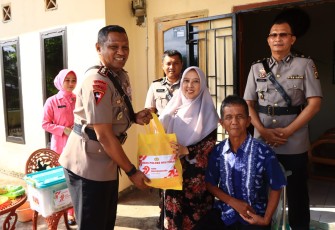 Polres Oku Timur Melaksanakan Kegiatan Anjangsana