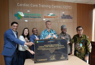 RSJPD Harapan Kita saat  Luncurkan Pusat Pelatihan Perawatan Jantung