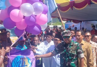 Dandim 1710/Mimika Hadiri Parade Paskah Okuimene 2025