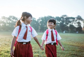 Ilustrasi siswa sekolah dasar negeri