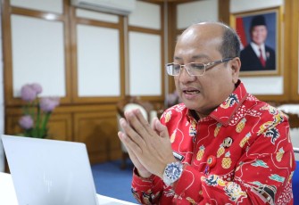 Sekretaris Direktorat Jenderal (Ditjen) Bina Keuangan Daerah (Keuda) Kementerian Dalam Negeri (Kemendagri) Horas Maurits Panjaitan.