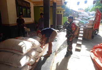 TNI dan Bulog Kawal Serapan Gabah Untuk Kesejahteraan Petani Pacitan