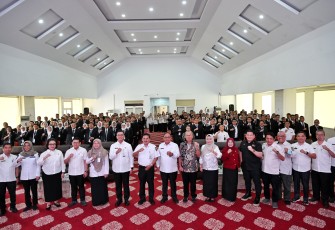 Upacara Pembukaan PKA Angkatan III,IV dan V BPSDM Sumut