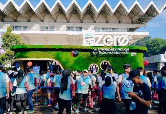Telkom Hitung dan Kompensasi Jejak Karbon Digiland 2025