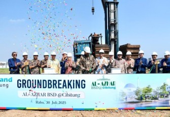 Yayasan Muslim BSD Mulai Pembangunan Sekolah Al-Azhar BSD@Cibitung