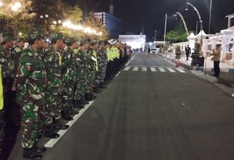 Personel Kodim 0801/Pacitan Ciptakan Situasi Kondusif