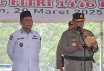 Gubernur Kepri dan Kapolda Pimpin Gelar Apel Pasukan Operasi Ketupat Seligi 2025