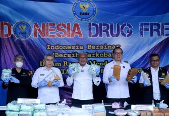 BNN RI Musnahkan Barang Bukti Narkoba 