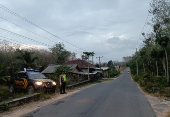 Polsek Belitang III Laksanakan Patroli Sore