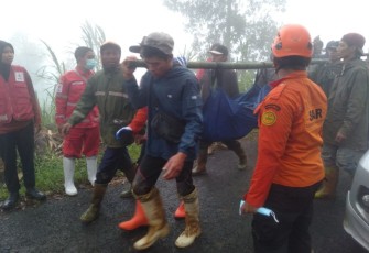 Pasca evakuasi korban longsor Pekalongan