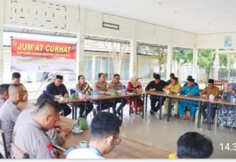 Kapolres BintanLaksanakan Jumat Curhat Bersama Masyarakat Toapaya