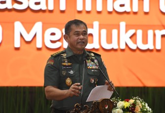 Kepala Staf Angkatan Darat (Kasad) Jenderal TNI Maruli Simanjuntak, M.Sc
