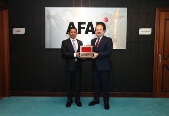 Kunjungan kerja Kepala BNPB Letjen TNI Dr. Suharyanto ke Ankara pada Rabu (9/4)