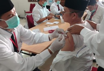 Kemenkes Fasilitasi Vaksinasi 500 Petugas PPIH Tahun 1446H/2025M