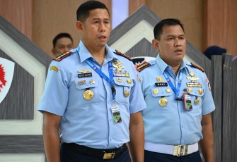Komandan Lanud Raden Sadjad (Danlanud RSA) Natuna, Kolonel Pnb I Ketut Adiyasa Ambara, menghadiri Rapat Kerja Teknis (Rakernis) Komando Operasi Udara I (Koops Udara I) Tahun 2025, dibuka oleh Irkoops Udara I, Marsma TNI Dedy Susanto, S.E., mewakili Pangkoops Udara I Marsda TNI Mohammad Nurdin di Gedung Roesmin Nurjadin, Makoops Udara I, Jakarta Timur, Kamis (6/02/2025)