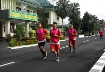 Korem 071/Wk Laksanakan Garjas Periodik 