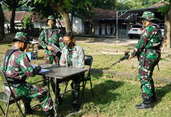 Korem 081/DSJ Uji Kemampuan Prajuritnya 