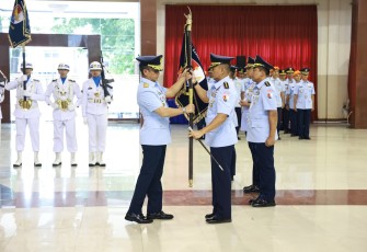 Pangkoopsud II Pimpin Sertijab Komandan Lanud Anang Busra dan Komandan Lanud Sjamsudin Noor 