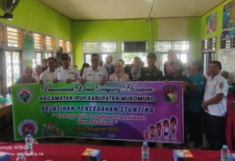 Pemdes Tanjung Harapan Siap Cegah Stunting