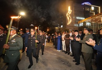 Pemprov Papua Gelar Taptu dan Pawai Obor