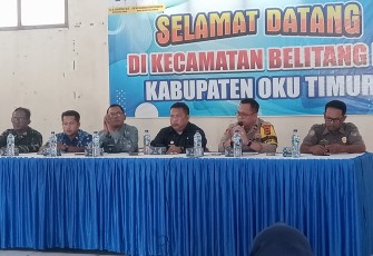 Kapolsek Belitang III Hadiri Rapat Koordinasi Keamanan Tingkat Kecamatan