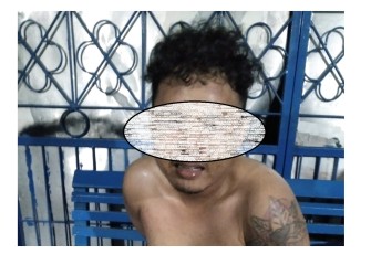 Pelaku Saat Diamankan