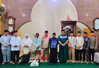 Akhir Puncak Safari Ramadan 1446 H di Masjid Besar Baitus Syakur Kecamatan Telok Bintan 