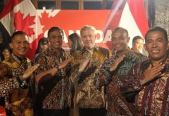 Asintel dan Asops Koopsud II Hadiri Dinner Duta Besar Kanada 