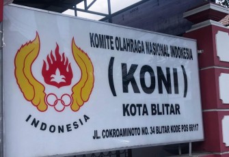 KONI Kota Blitar, Sabtu 19 September 2026 (Foto : Ist.)