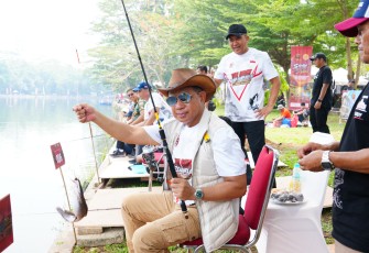 Kegiatan berlangsung di Danau Tirta Asri, Akademi TNI, Cilangkap, Jakarta Timur, Minggu (27/9/2026).