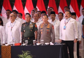 Panglima TNI saat Hadiri Rakornas 2026