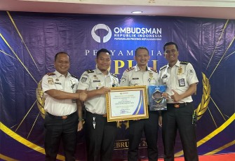 Kantor Imigrasi Tanjung Uban saat Raih Opini “Sangat Baik” dari Ombudsman RI