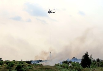 Penanggulangan Karhutla di Kalimantan Selatan