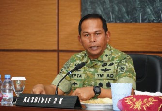 Kepala Staf Divisi Infanteri 2 Kostrad, Brigjen TNI Septa Viandi DP, S.IP 