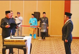 Gubernur Ansar Kukuhkan Toto Haryanto Silitonga sebagai Kepala BPS Kepri