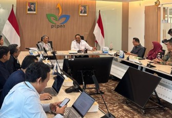 Wakil Gubernur Bengkulu, Mian, menemui Direktur Utama PTPN I, Tedy Yunirman Danas, di Kantor PTPN I Jakarta pada Selasa (10/3) /Foto : MC 