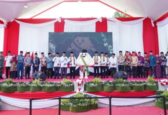 Sekda Bengkulu Buka Launching MTQ XXXVII /Foto : MC 
