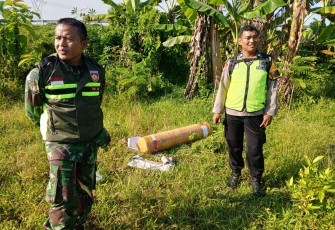 Polsek Kedungwuni Sita Petasan Raksasa Setinggi 1,4 Meter