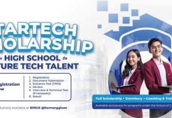 BINUS Perkuat Talenta Teknologi Indonesia dengan "StarTech Scholarship"